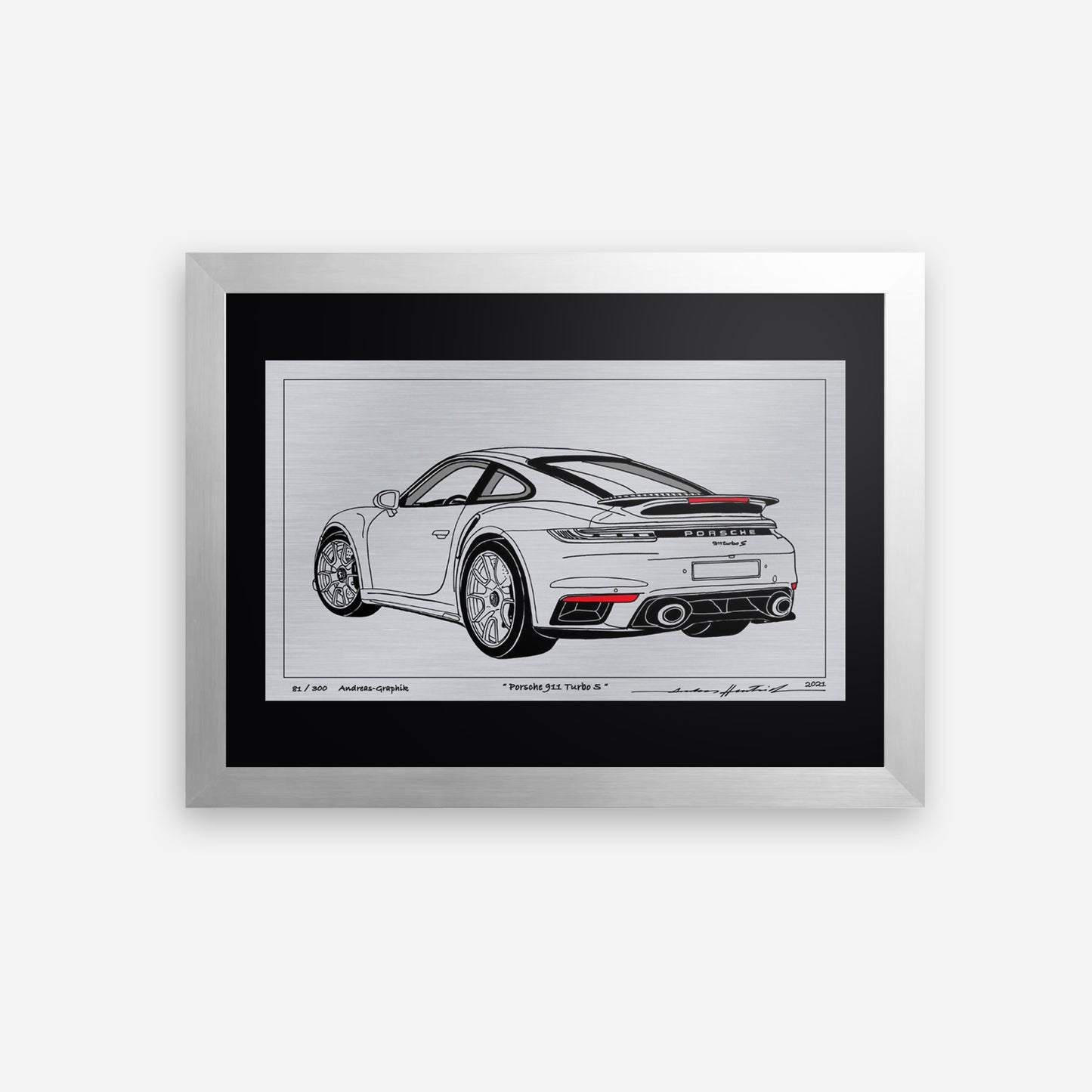 Porsche 911 Turbo S - AUTOMOBILART