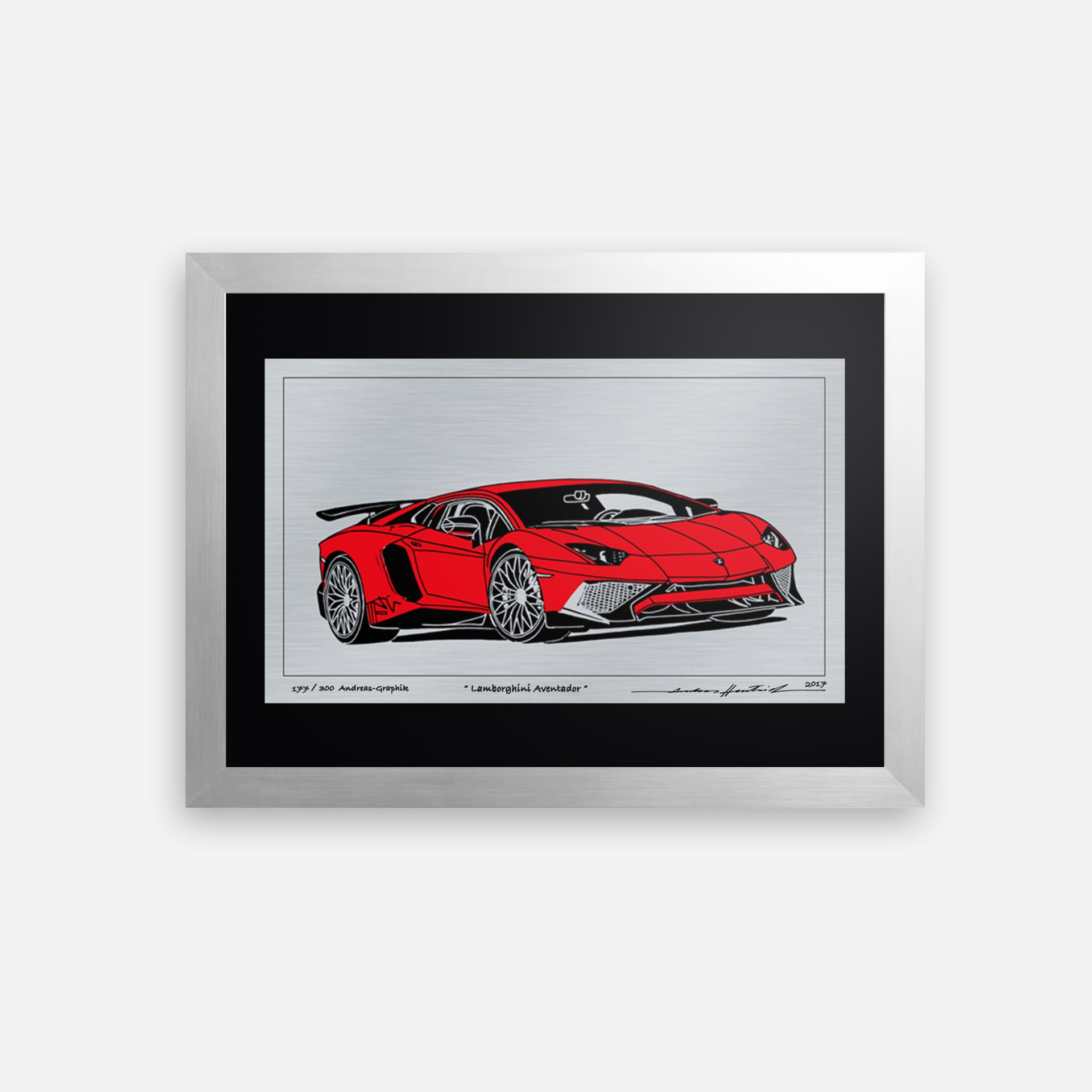 Lamborghini Aventador - AUTOMOBILART