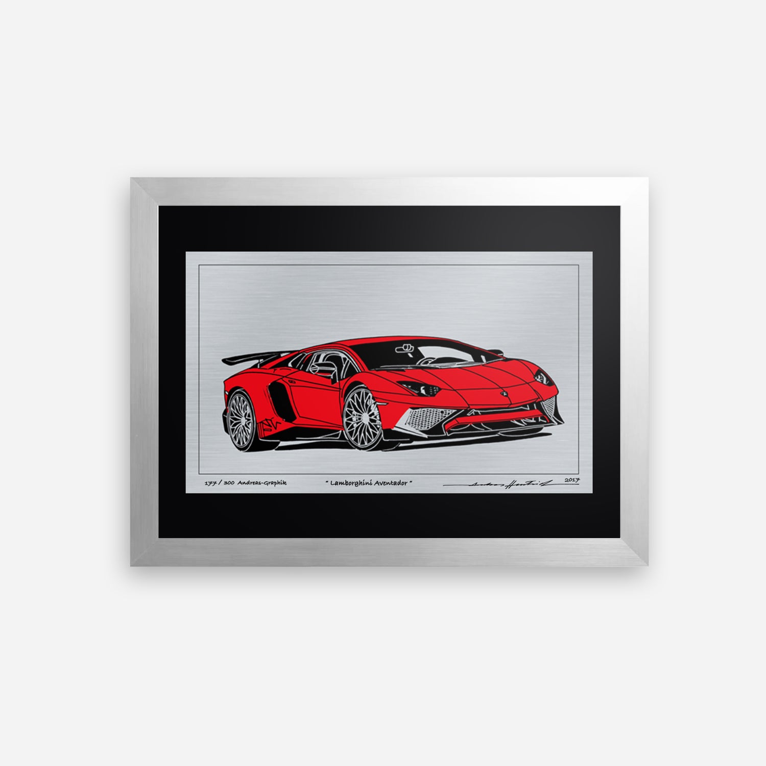Lamborghini Aventador - AUTOMOBILART