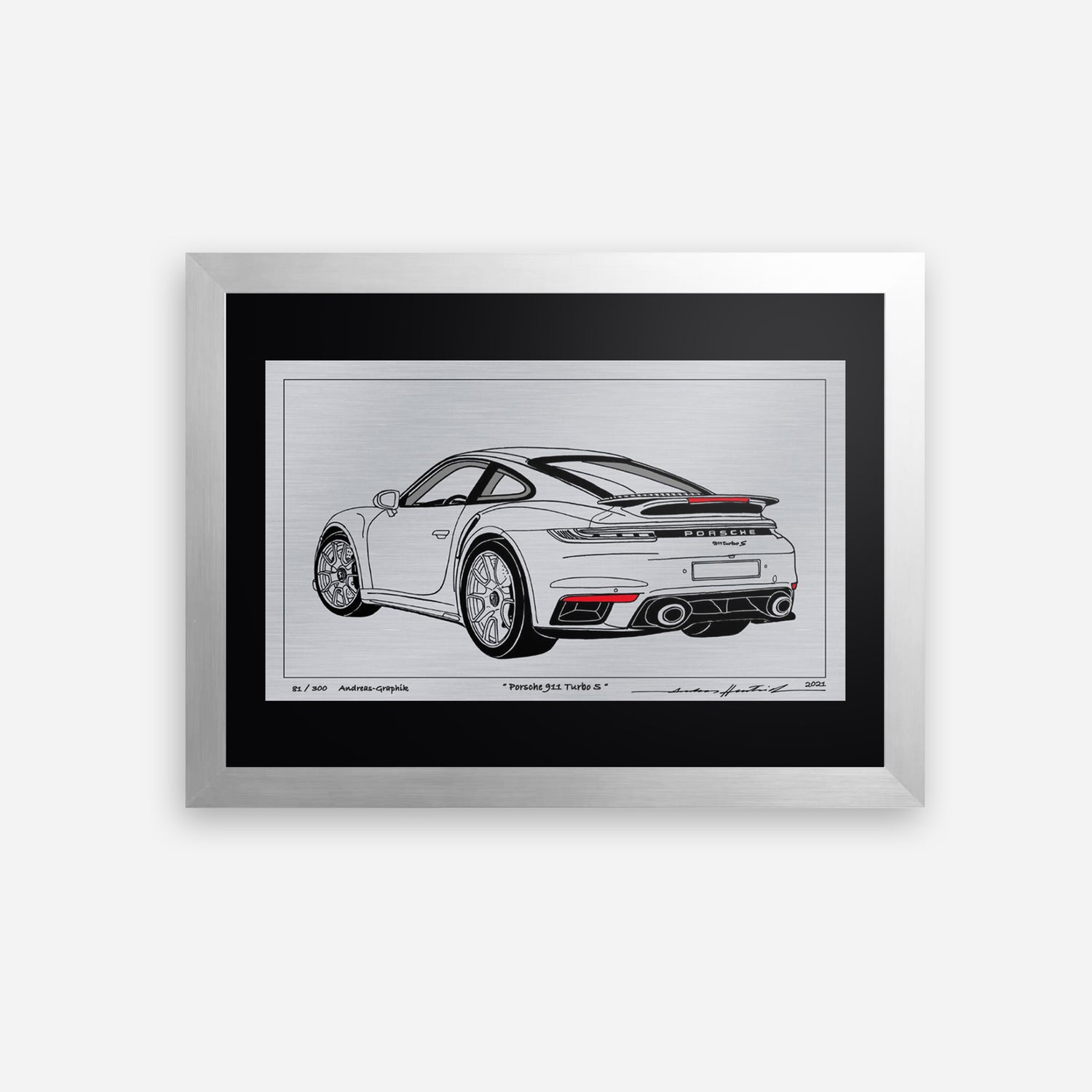 Porsche 911 Turbo S - AUTOMOBILART